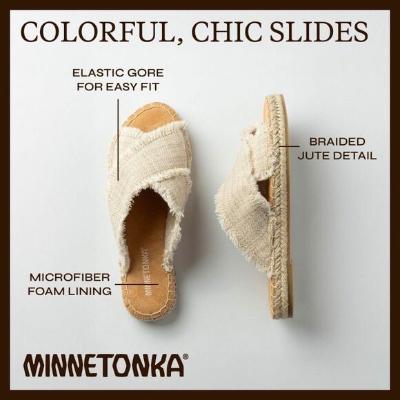 Minnetonka 10 Pepper Slide Sandals - Picture 6 of 12